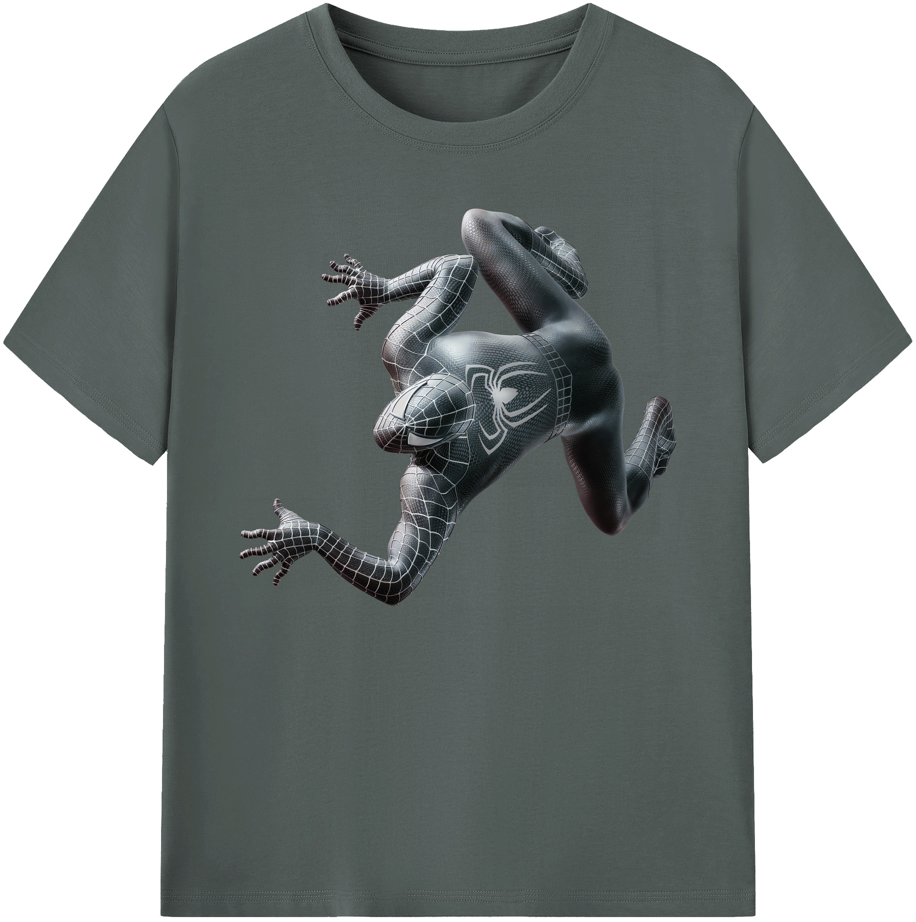 （画像用） Spider Man スパイダーマン 綿100％ メンズ半袖Tシャツ｜肌触りやわらか＆通気性